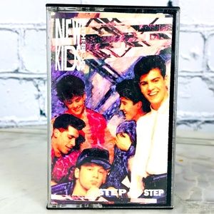 New Kids On The Block “Step By Step” Cassette Tape